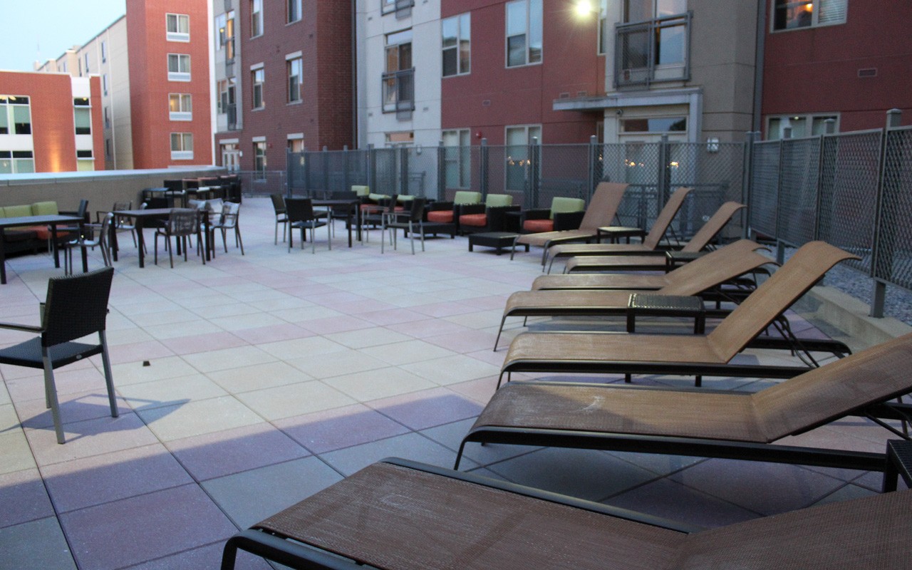 U Square courtyard